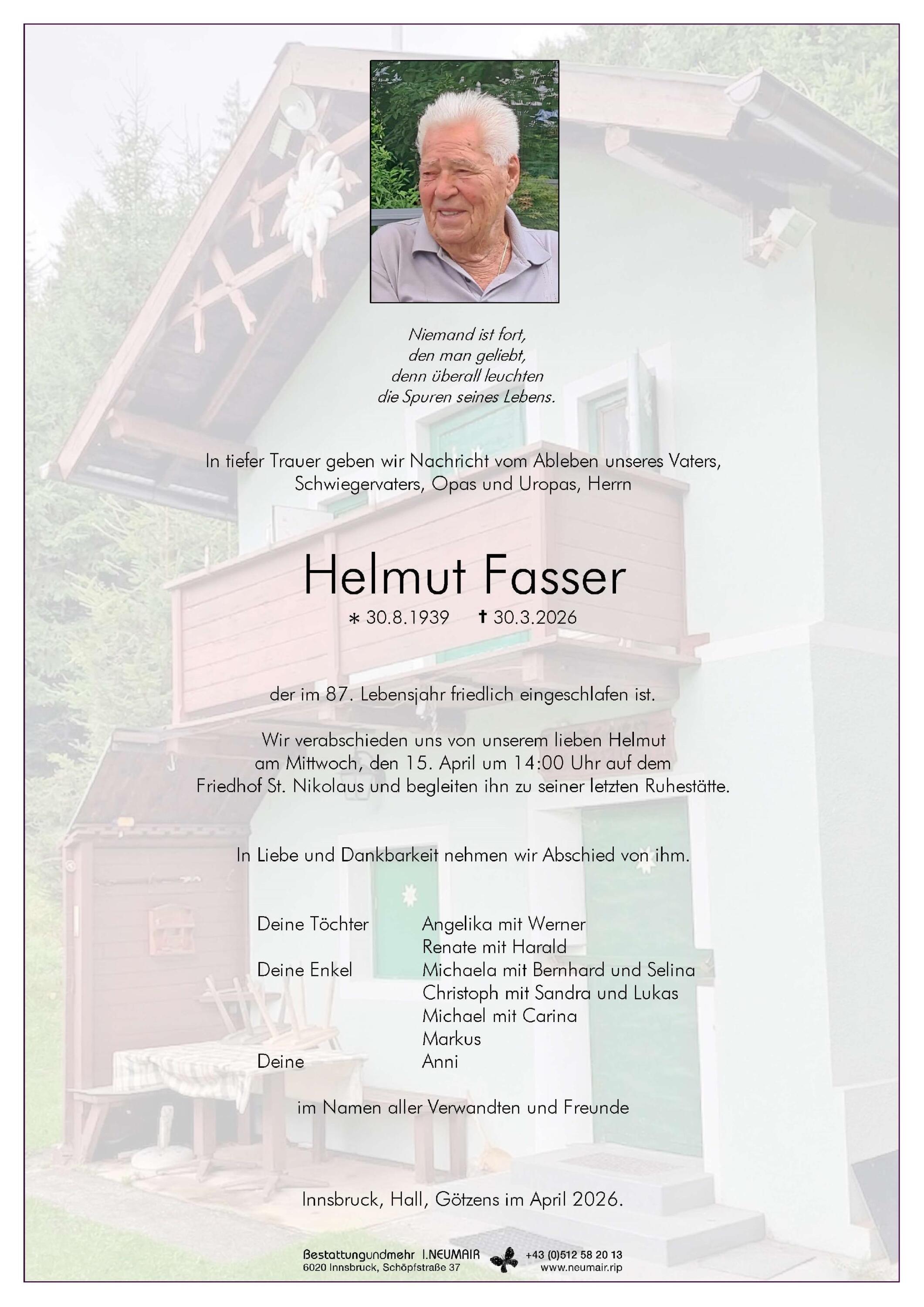 Helmut Fasser